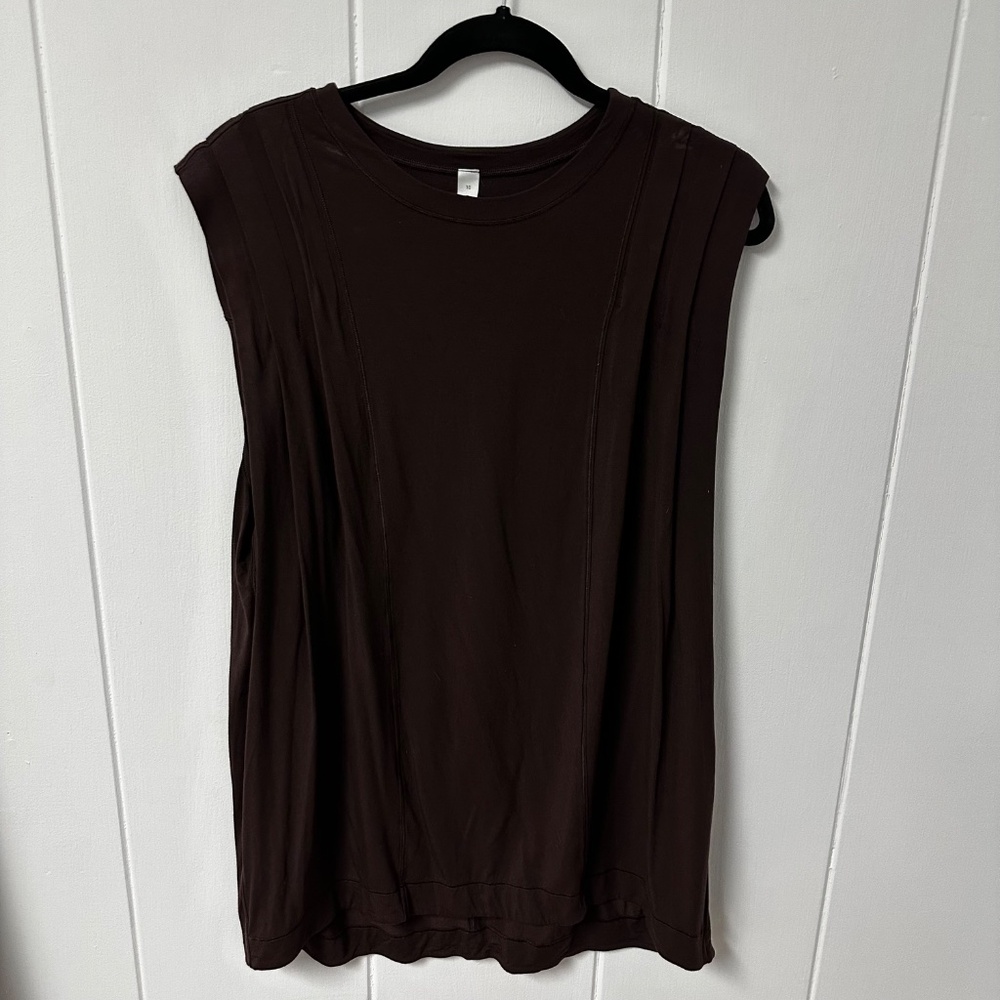 Maroon Lululemon Tank Top Size 10